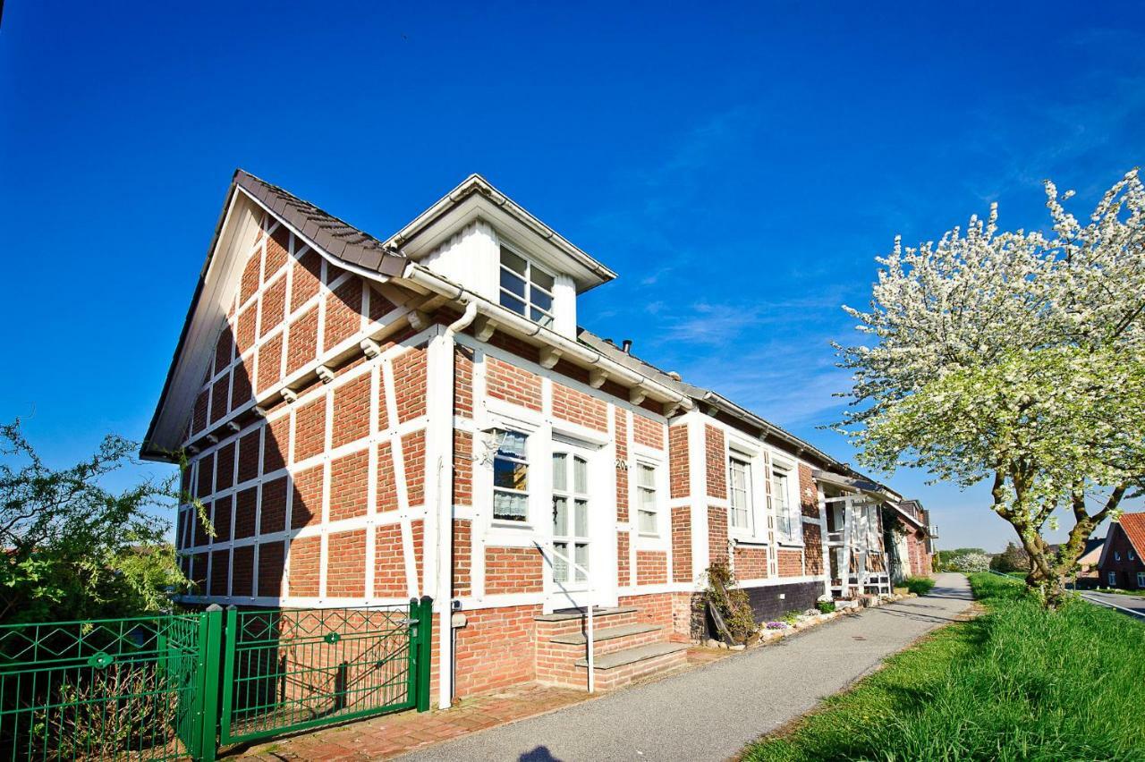 Deichkroenchen Ferienwohnung Altes Land Hamburg Jork Dış mekan fotoğraf